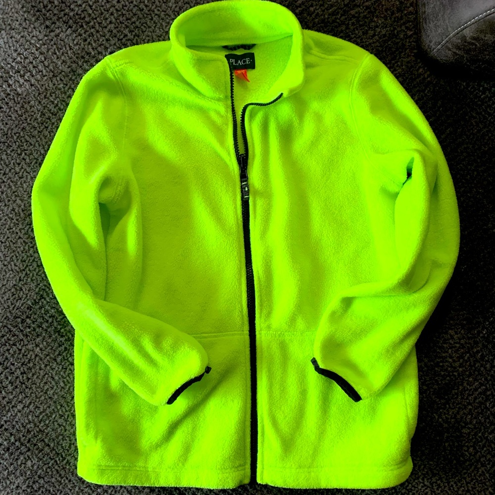 Boys zip up fleece